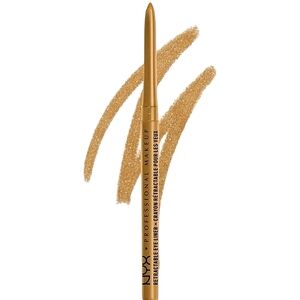 🌹 3/$12 NYX Professional Makeup Retractable Eye Liner, Waterproof, Gold